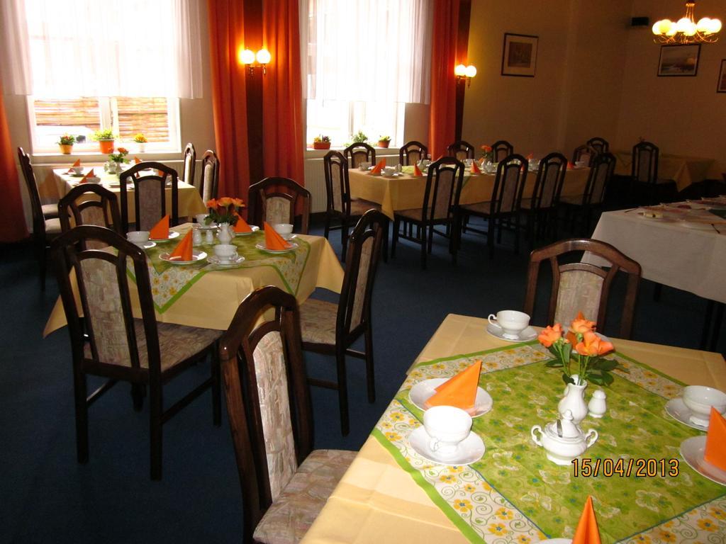 Hotel Garni Weisses Ross Stolberg (Harz) Exterior foto